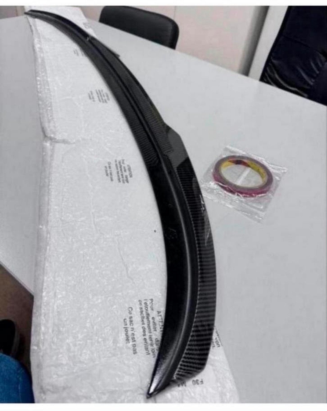 BMW F30 F80 M3 M4 style carbon rear spoiler 2012-2020 NIEUW, Auto diversen, Tuning en Styling, Ophalen of Verzenden, H, H, H