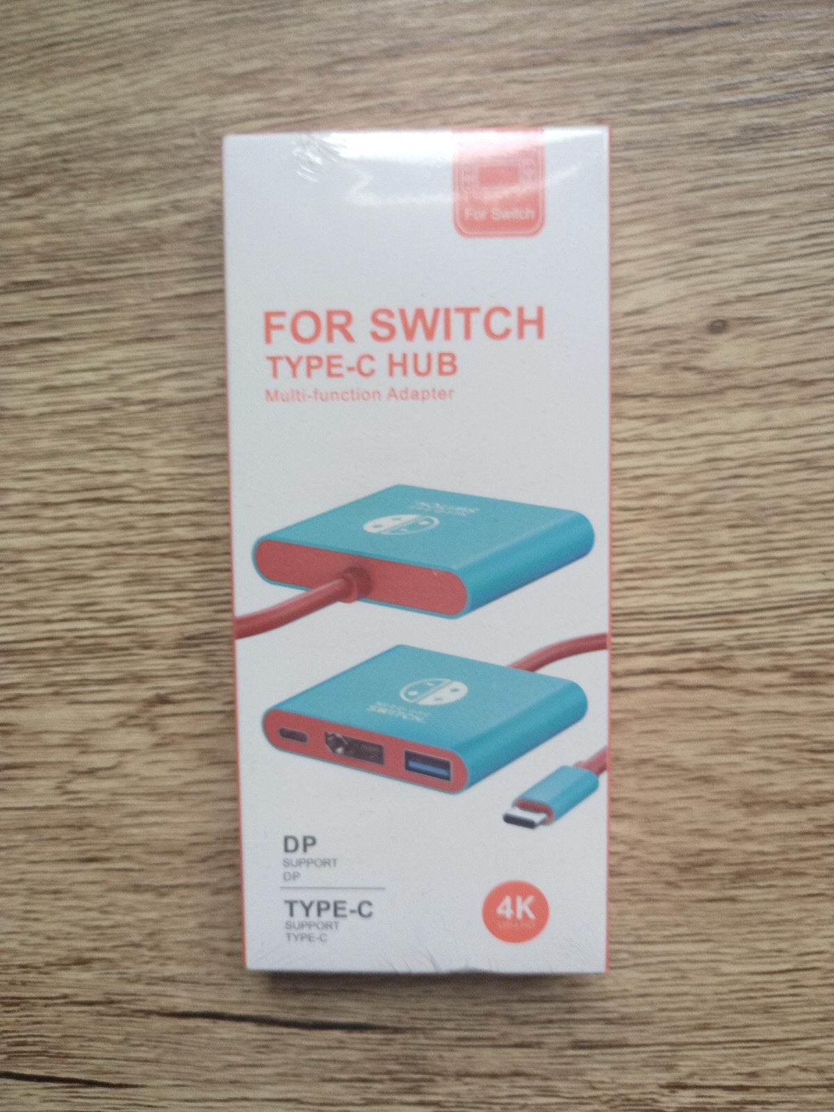 Nintendo Switch Type-C Hub Multi-function Adapter 4K, Ophalen of Verzenden, Nieuw