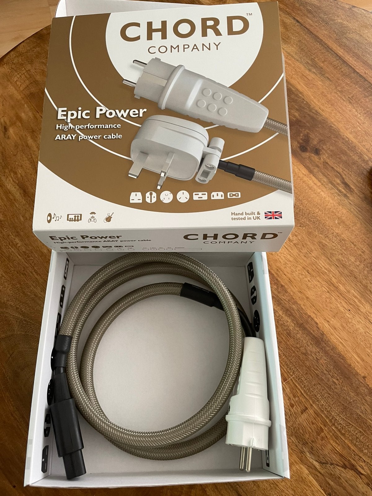 Chord epic 1.5 meter (4 weken oud), Ophalen of Verzenden, Zo goed als nieuw, Minder dan 2 meter, Luidsprekerkabel