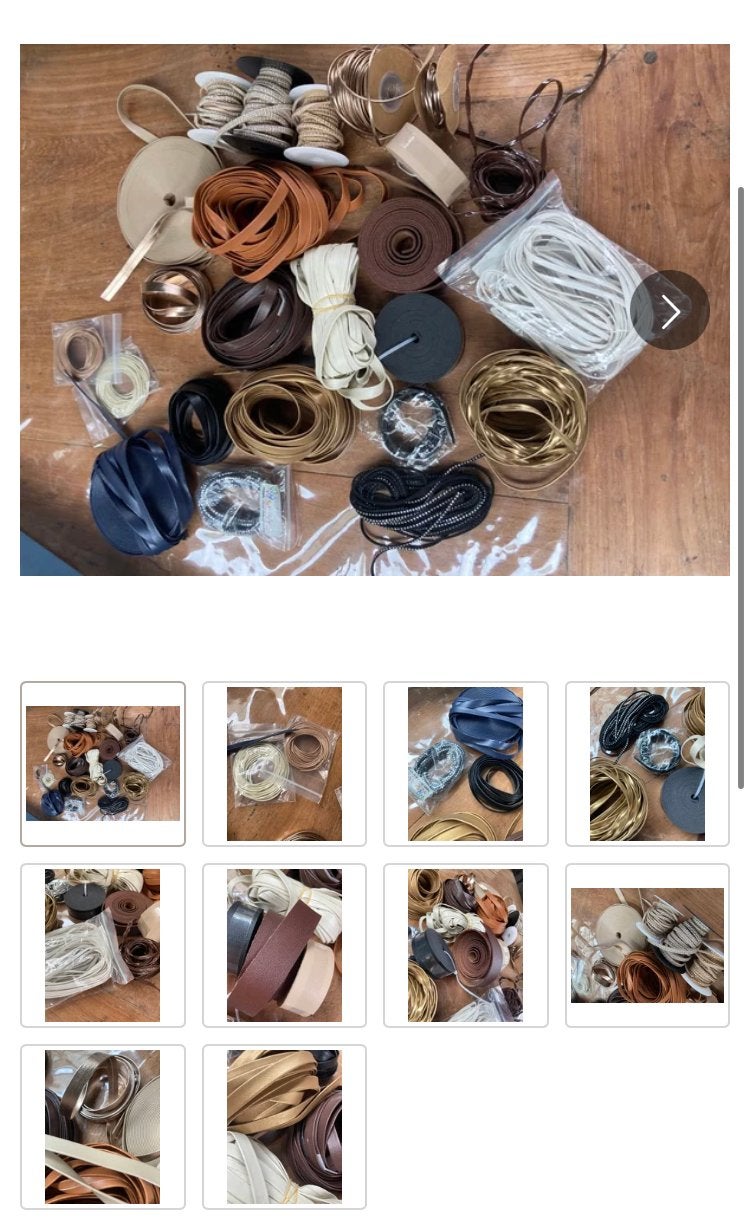 Nieuwe lederen band koort pu in 1 koop, Hobby en Vrije tijd, Naaien en Fournituren, Ophalen of Verzenden