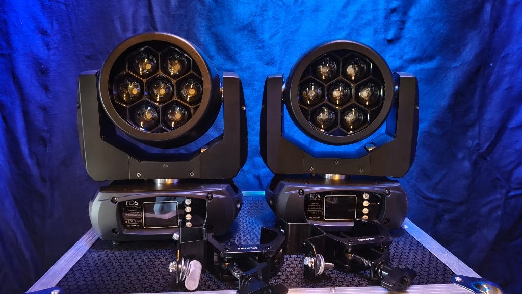 2 X Fos Wash Q7 in nieuwstaat, Ophalen of Verzenden, Zo goed als nieuw, Licht, Geluidgestuurd