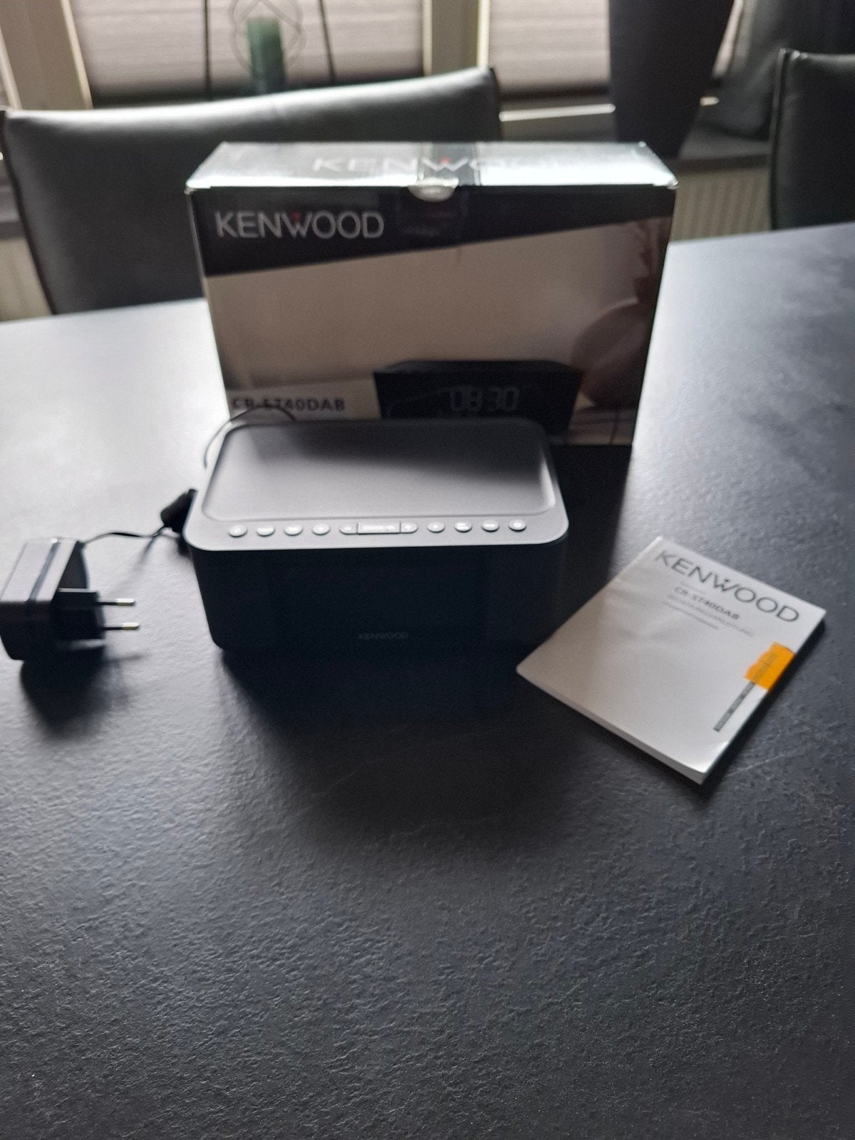 Kenwood CR-ST40DAB Wekkerradio met DAB+ en Bluetooth, Ophalen of Verzenden, Zo goed als nieuw, Radio