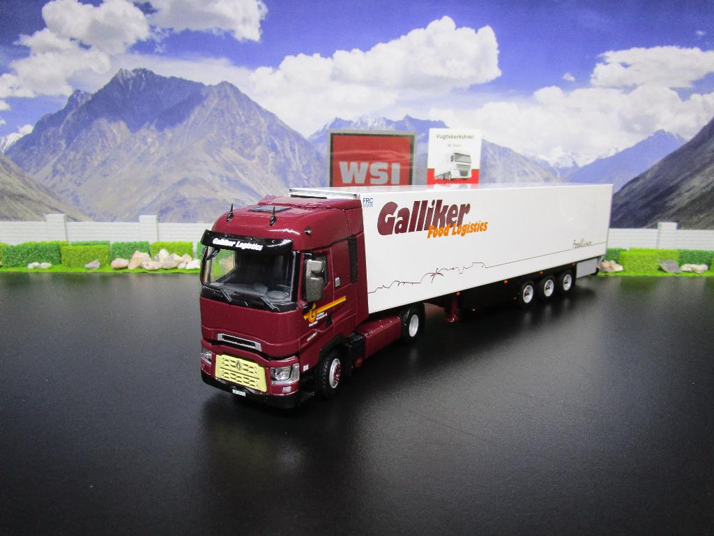 Wsi 01-3750 Renault Trucks High , Galliker Food Logistics, Hobby en Vrije tijd, Modelauto's | 1:50, Ophalen, Nieuw, Bus of Vrachtwagen