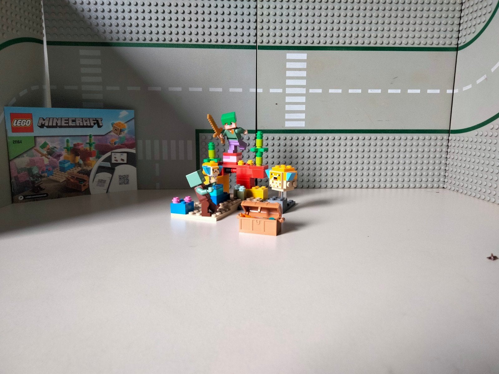 lego minecraft het koraal rif - 21164, Compleet, Minecraft, Lego, Ophalen of Verzenden