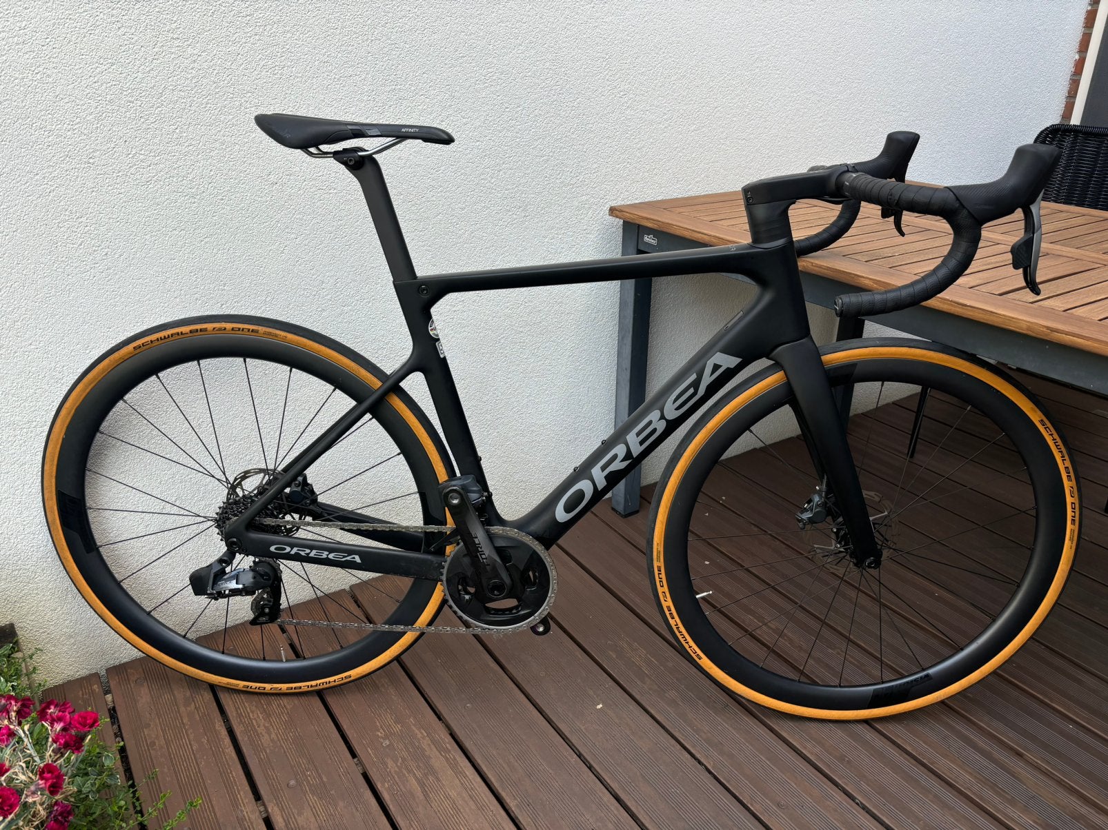 Orbea Orca M21eTeam Carbon wielen Sram Force medium 53cm, Overige merken, 28 inch, Carbon, Heren