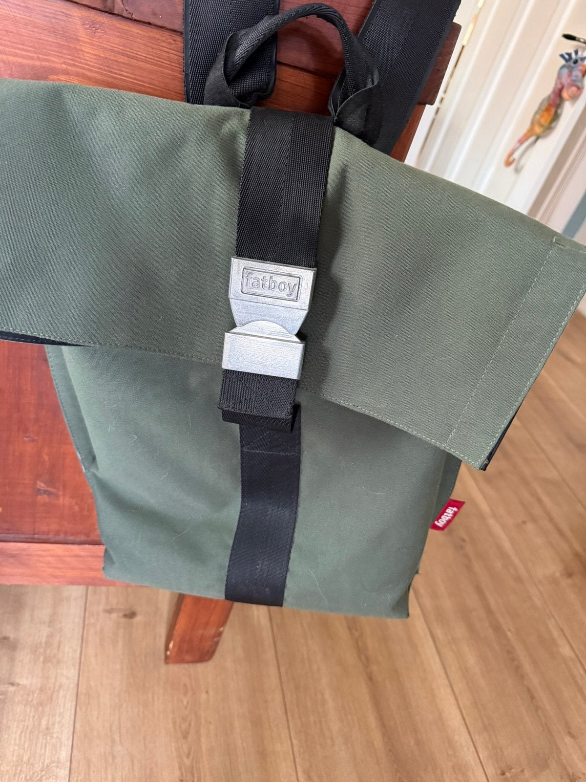 Fatboy Jumper stevige stoere tas rugzak rugtas gesp, Sieraden, Tassen en Uiterlijk, Ophalen of Verzenden, Zo goed als nieuw, Overige merken