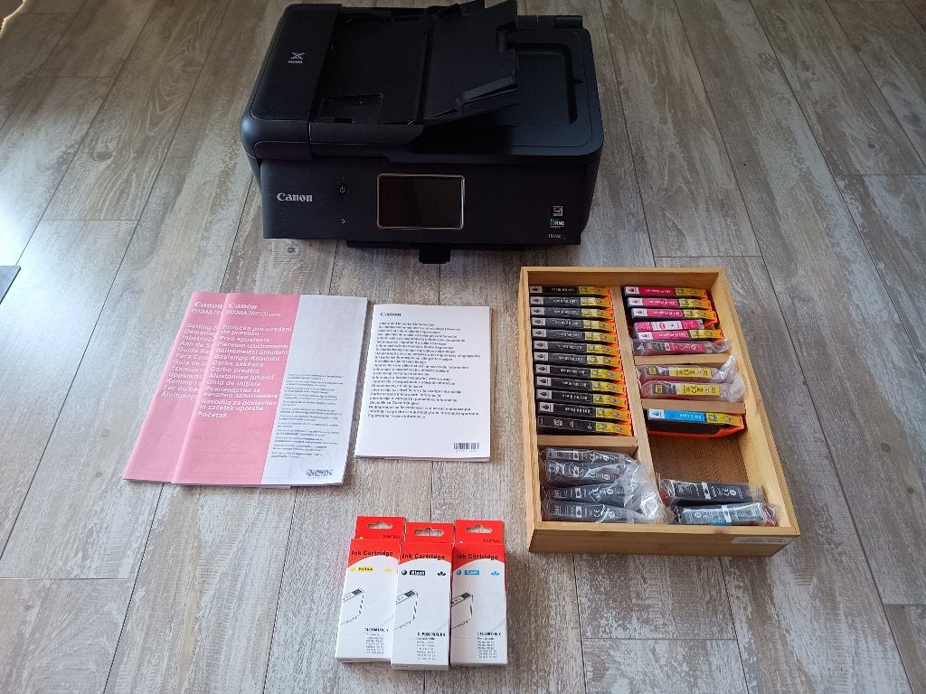 GRATIS  Canon PIXMA TR8550 All-in-one met papierstoring 1303, Computers en Software, Printers, Gebruikt, All-in-one, Inkjetprinter