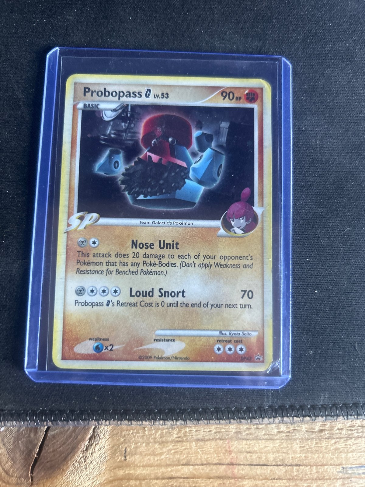 Probopass G LV.53 2009 Holo Rare Promo Pokémon Kaart, Ophalen of Verzenden, Gebruikt, Losse kaart, Foil
