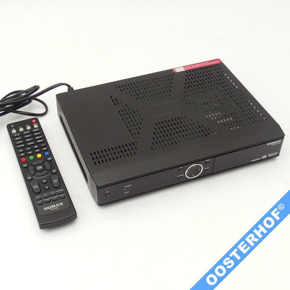 Humax IRHD-5100C HD Decoder + Afstandsbediening, Ophalen of Verzenden, Gebruikt, Decoder
