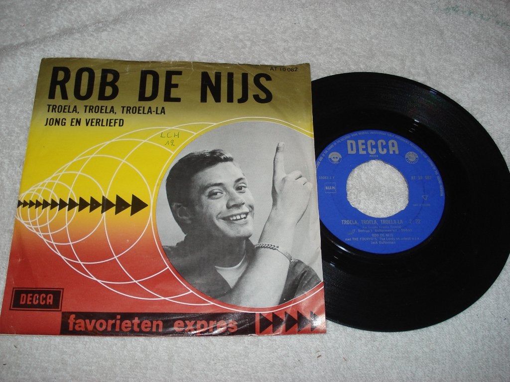 Rob De Nijs  troela troela Troela La    Favorieten Expres, Fotohoes, Ophalen of Verzenden, Gebruikt, Nederlandstalig