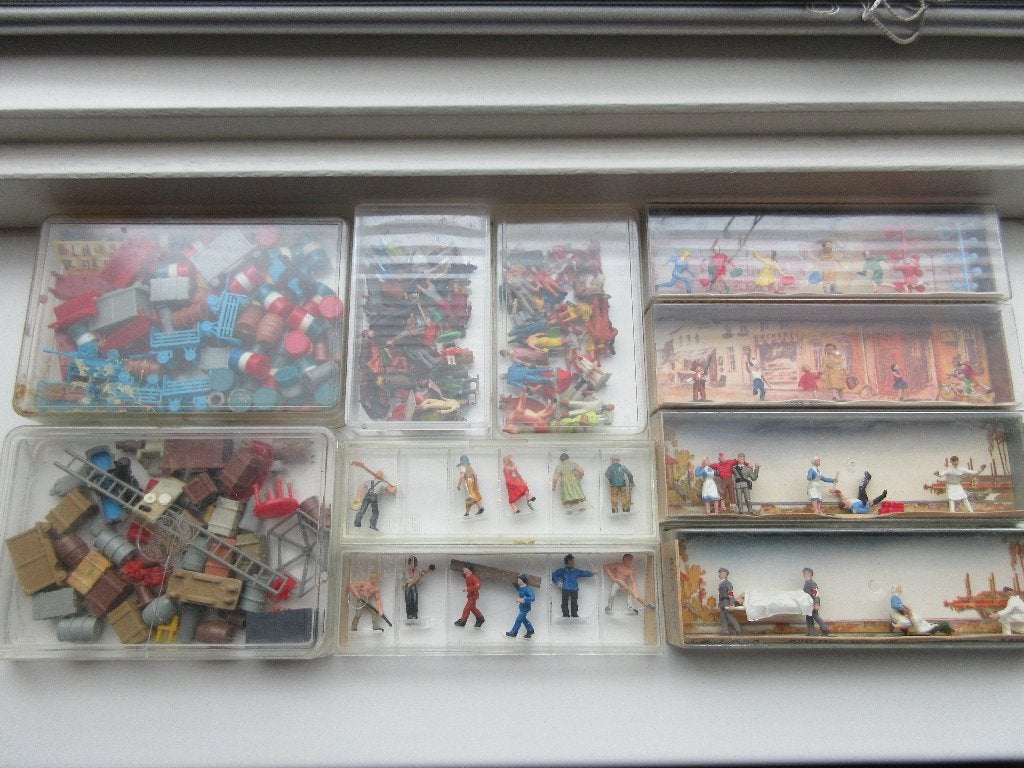 Miniatuur Figuren 1/87, Overige merken, Gelijkstroom of Wisselstroom, Overige typen, Ophalen of Verzenden