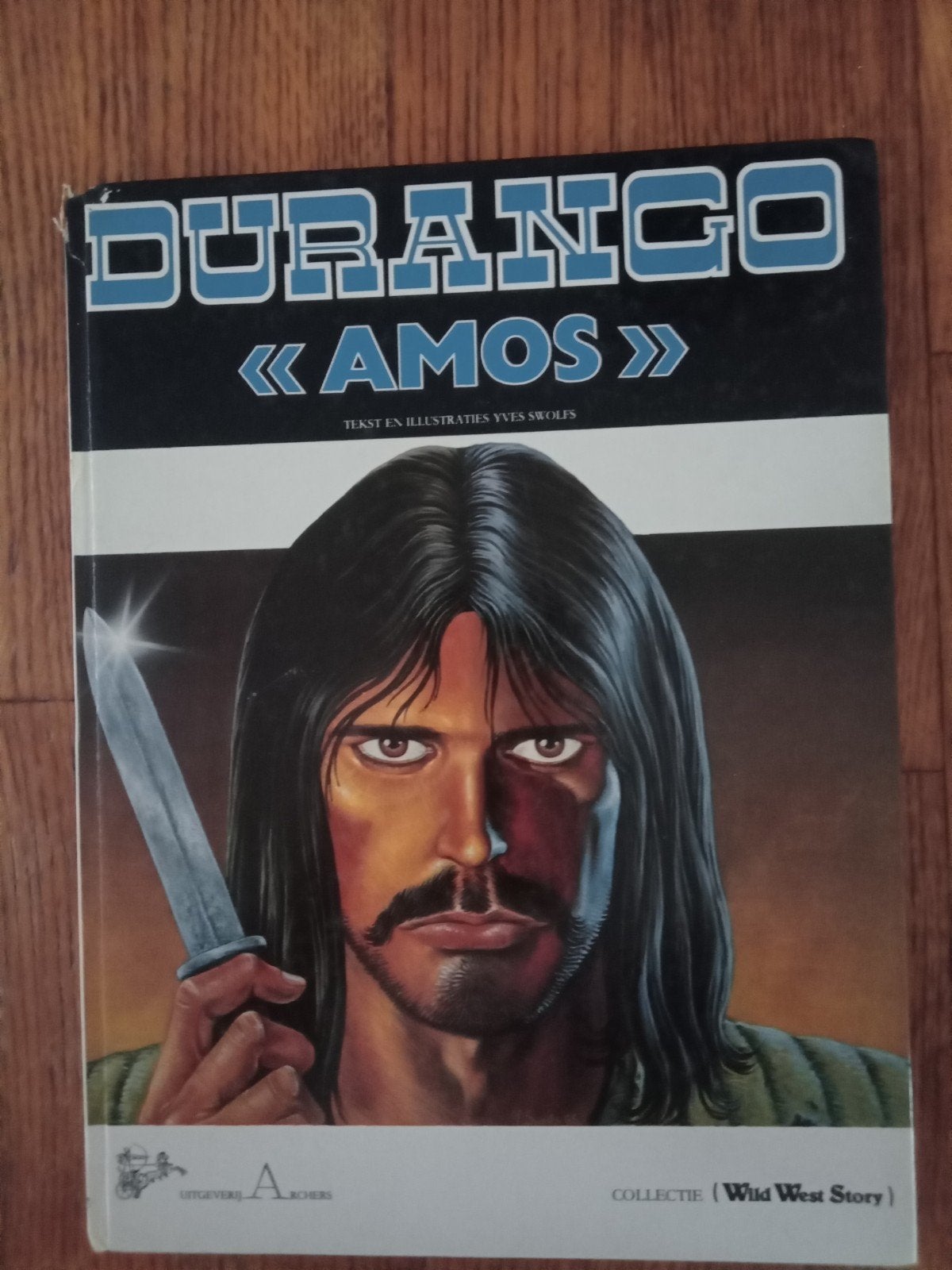 Durango «Amos» - Hard Kaft Stripboek, Eén stripboek, Ophalen of Verzenden, Zo goed als nieuw, Yves Swolfs