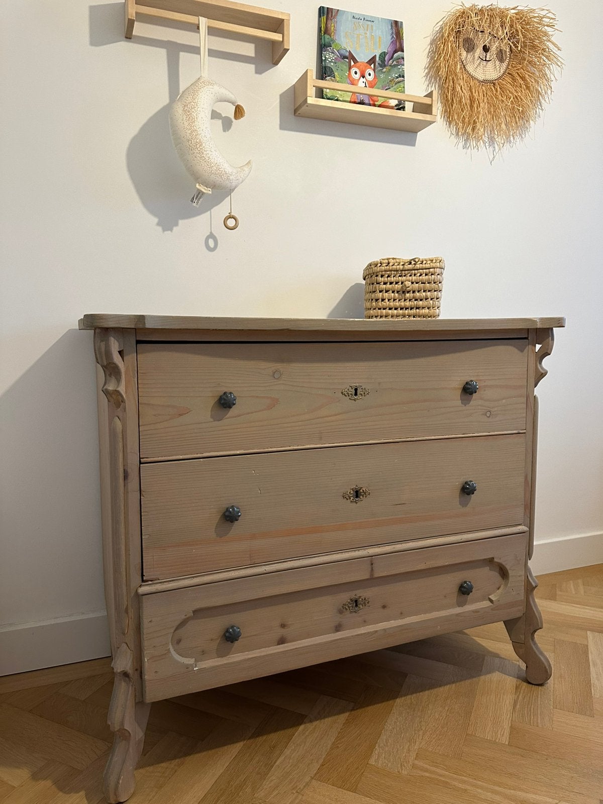 Ladekast/commode gekocht bij het Inboedelhuis, Ophalen, Gebruikt, 50 tot 100 cm, 3 of 4 laden