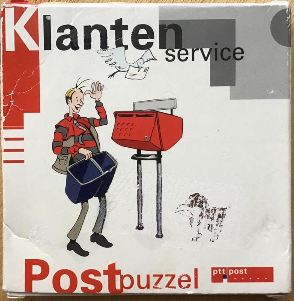 PTT Postpuzzel / breinbreker - ZGAN, Ophalen of Verzenden, Minder dan 500 stukjes, Zo goed als nieuw, Overige typen