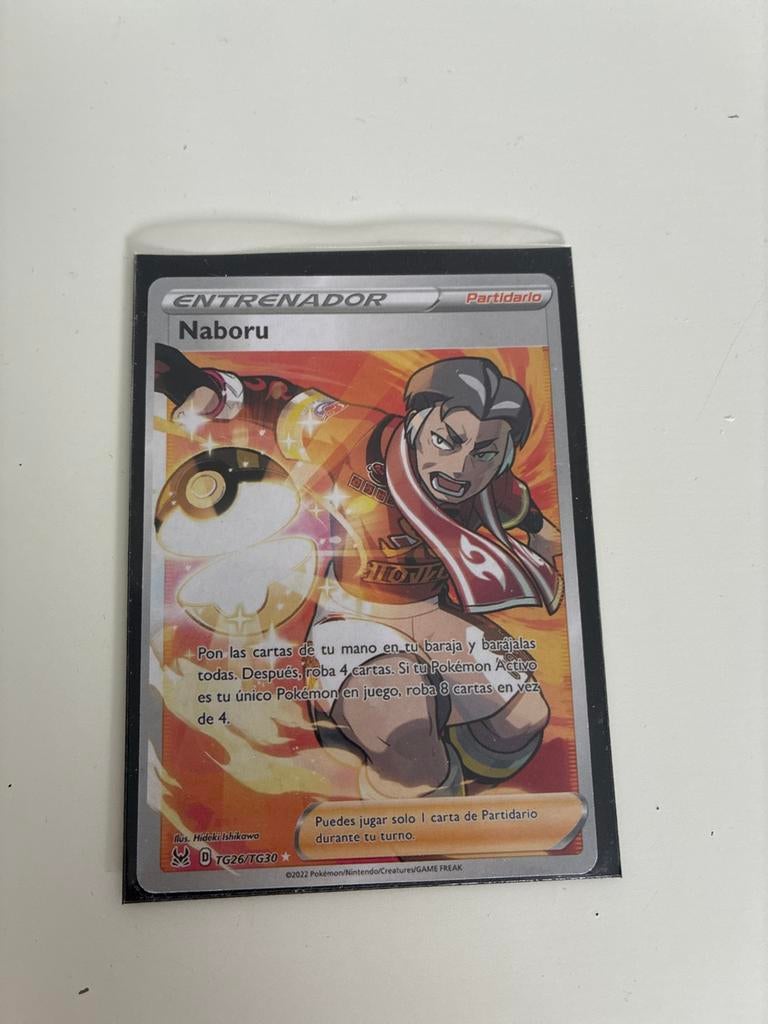 Pokémon Kaart Naboru Trainer TG26/TG30, Verzenden, Zo goed als nieuw, Losse kaart