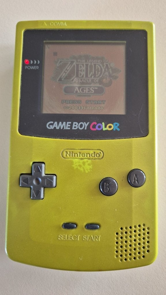 Nintendo Game Boy Color Groen, geluid alleen via koptelefoon, Spelcomputers en Games, Spelcomputers | Nintendo Game Boy, Ophalen of Verzenden
