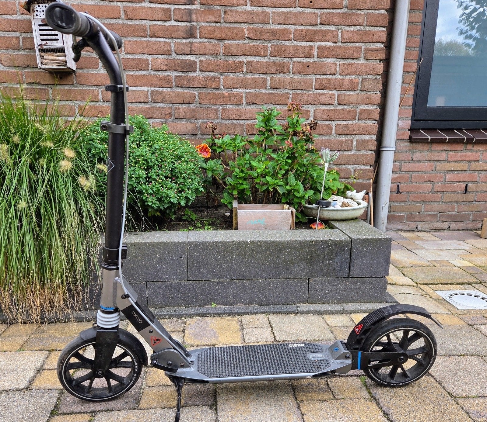 Oxelo Town 9 EF V2 step - Opvouwbaar en comfortabel, Ophalen, Gebruikt, Gewone step