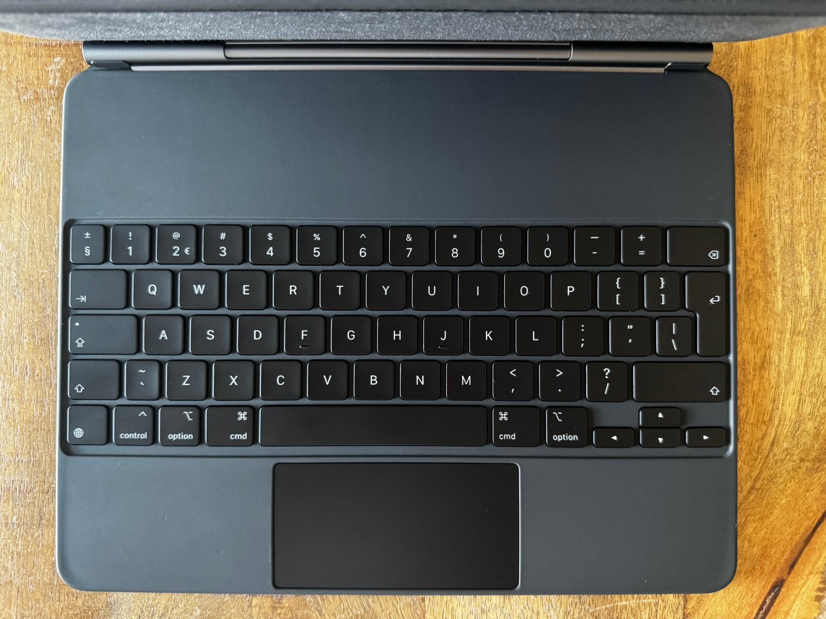 Magic Keyboard Zwart - Nederlands - voor iPad Pro 12.9, Ophalen, Zo goed als nieuw, Apple, Bescherming voor- en achterkant