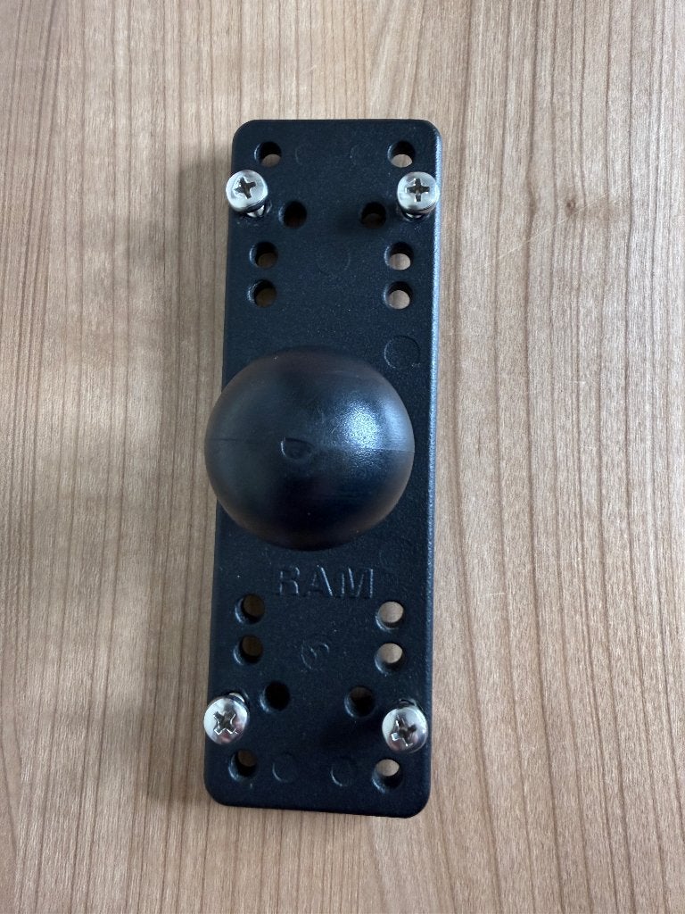 RAM Mount 1.5” Ball Base RAM-202 montageplaat, EU, EU, Ophalen of Verzenden, Zo goed als nieuw