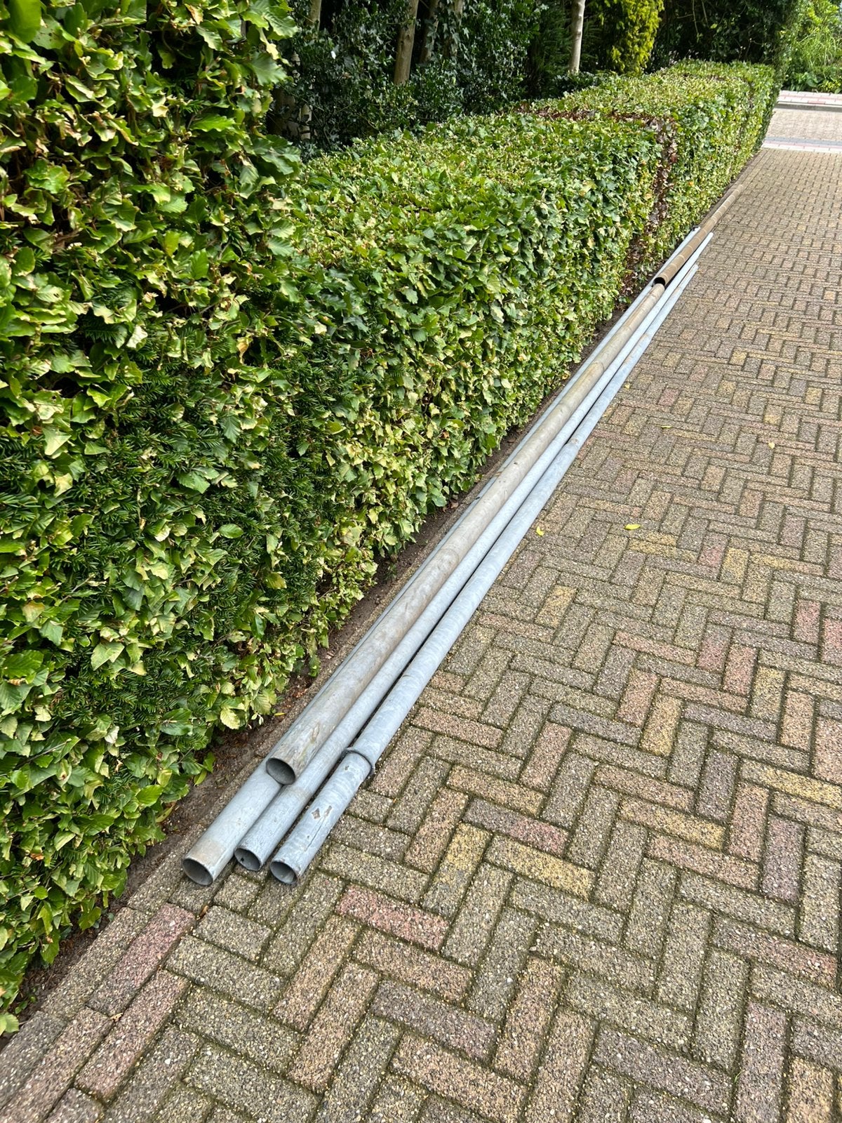 Te Koop : Zendmasten Buis Metalen Buizen Schotel Antenne, Ophalen, Zo goed als nieuw