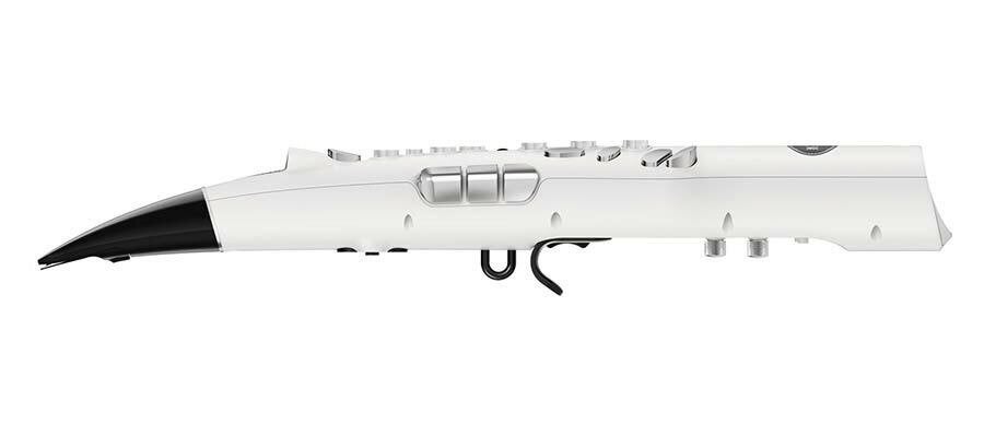 NUX Nes-1digital saxofoon Wit nieuw in doos met nekband+tas, Ophalen of Verzenden, Nieuw, Multi-effect