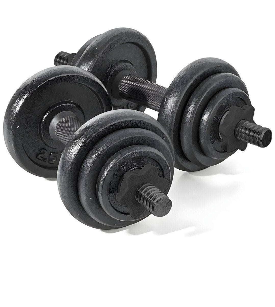 Dumbell Set - Gietijzer - Inclusief Opbergkoffer NIEUW, Ophalen, Nieuw, Dumbbell