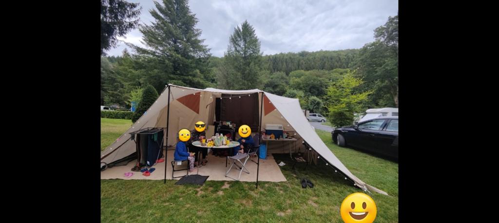 Holtkamper Flyer met flightcase keuken., Caravans en Kamperen, Vouwwagens, Ophalen, Beige, Aanwezig, Holtkamper