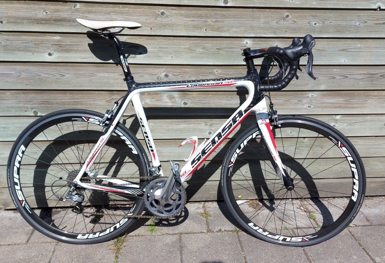Sensa lombardia super legera. Carbon racefiets 59inch, Ophalen, Meer dan 20 versnellingen, Overige merken