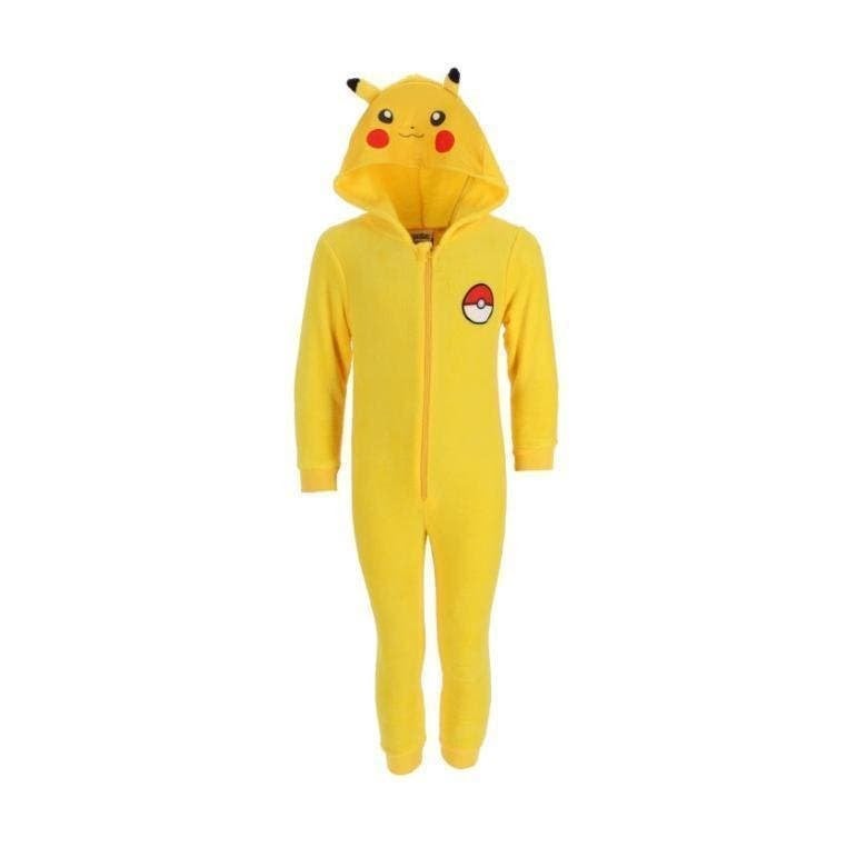 Pokemon Fleece Onesie - Maat 110/116 - 134/140, Nacht- of Onderkleding, Pokemon, Nieuw, Ophalen of Verzenden