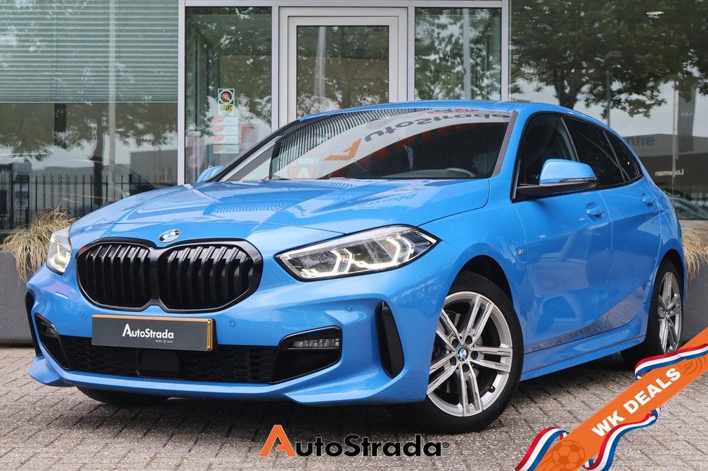 BMW 1-Serie (f40) 118i M-Sport 136pk Aut | Carplay | LED | S, Auto's, BMW, Bedrijf, Te koop, 1-Serie, ABS, Airbags, Airconditioning