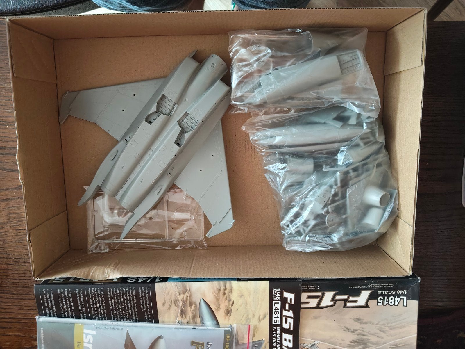 Hasegawa F-15C Eagle 1:48 Modelbouwkit - Zo goed als nieuw, Hasegawa, Ophalen of Verzenden, Zo goed als nieuw, Groter dan 1:72