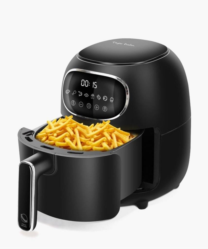 Taylor Swoden Airfryer - Zwart, 3 L, 1300 W, Ophalen, Nieuw, Airfryer