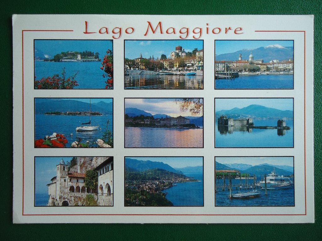 (1532) Kaart: ITALIË / Lago Maggiore, Verzenden, 1980 tot heden, Gelopen, Italië