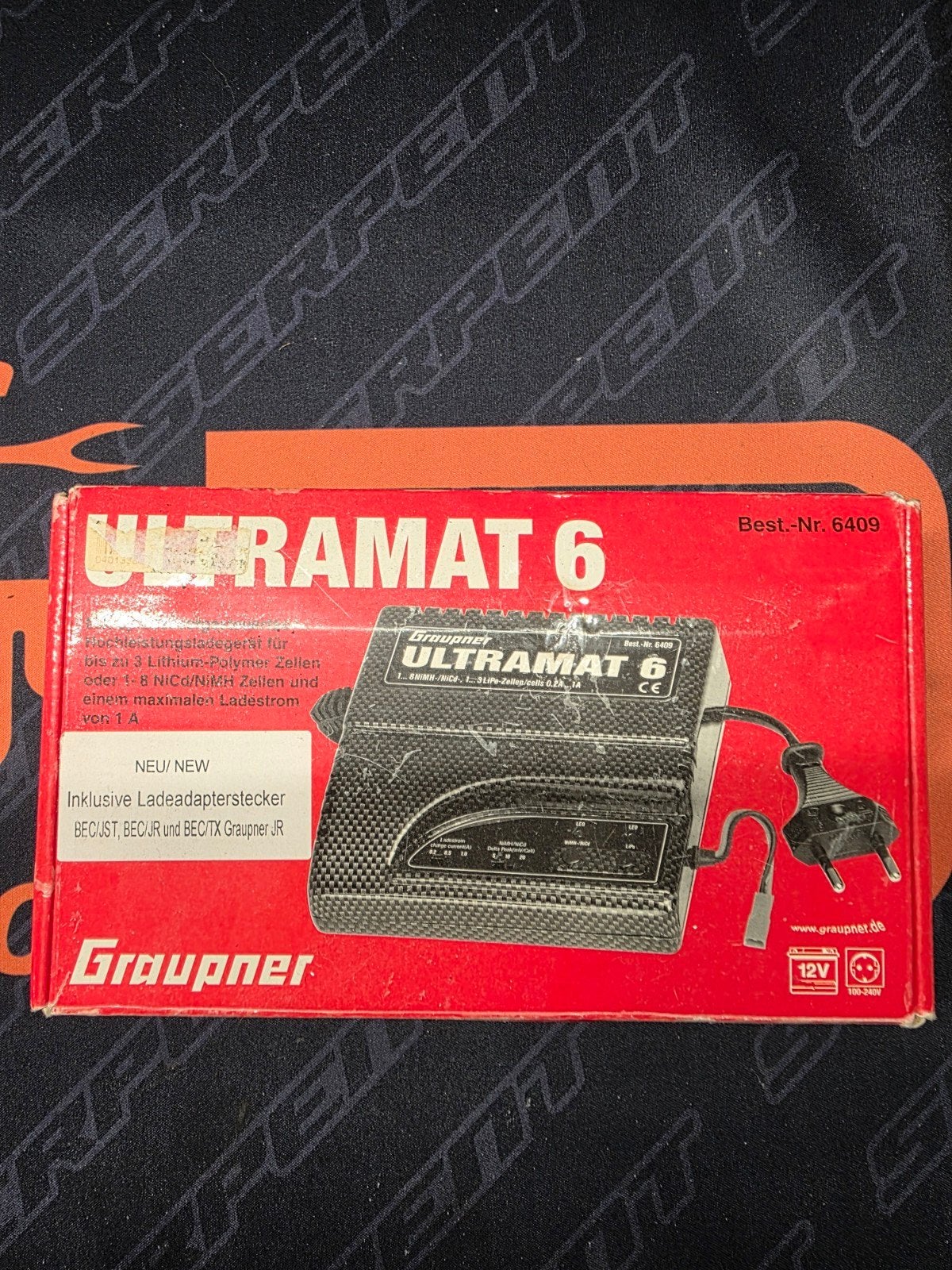 graupner ultramat 6 rc oplader, Gebruikt, Onderdeel, Overige schalen, Overige typen