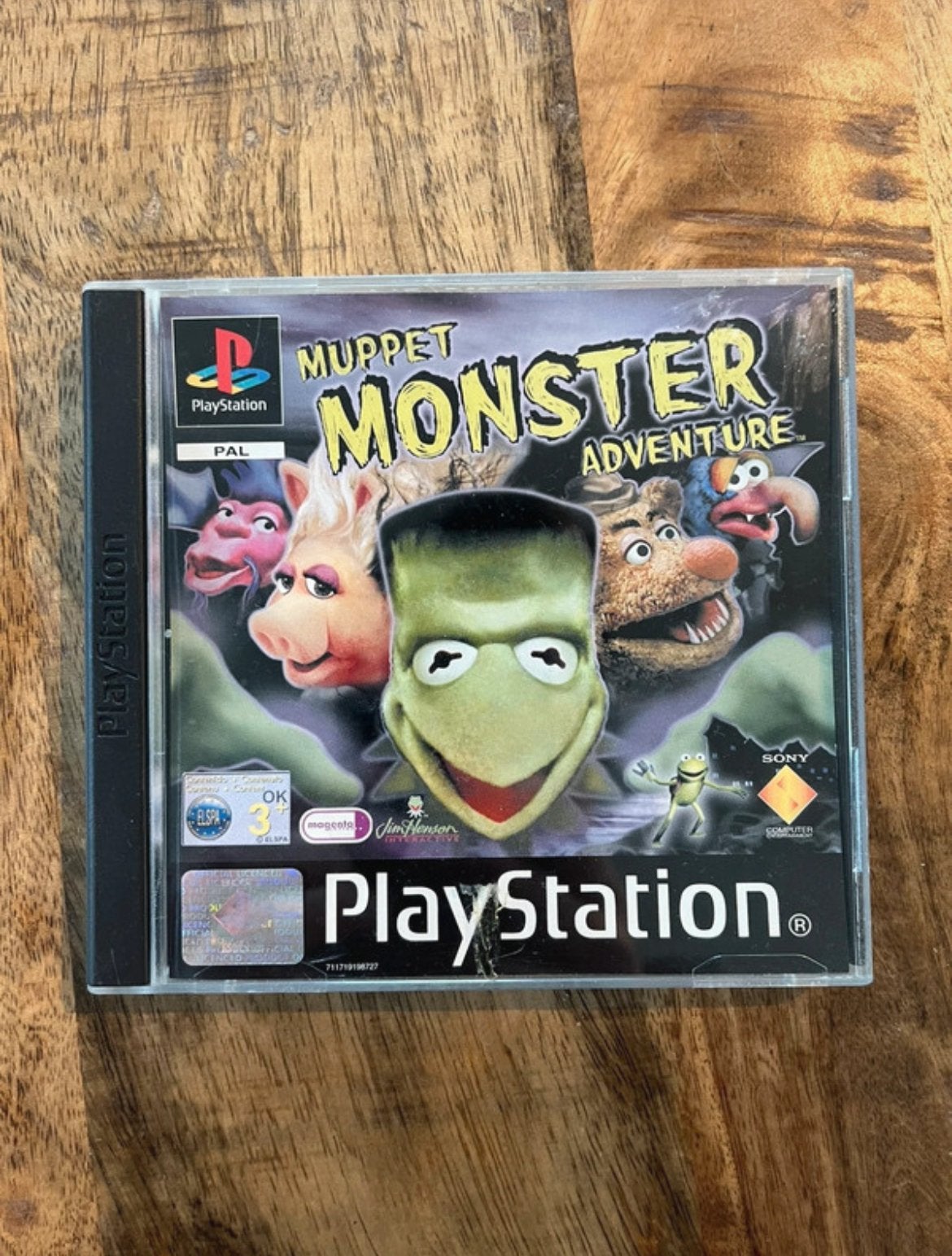 Playstation 1 - Muppet Monster Adventure - PS One Game, Gebruikt, 1 speler, Racen en Vliegen, Ophalen of Verzenden