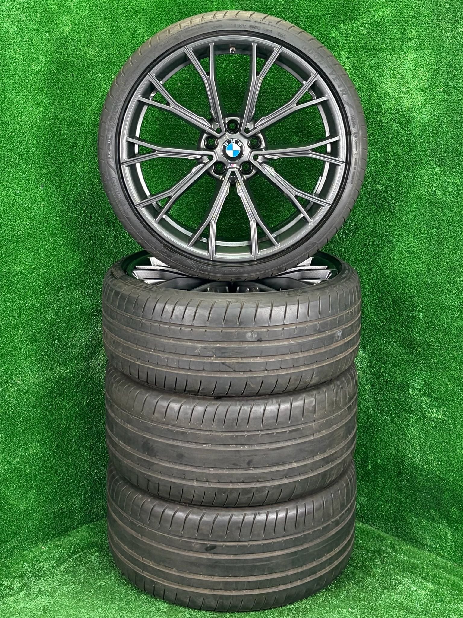 Originele 20 inch BMW 669M velgen met banden 5-serie g30 g31, -, -, Banden en Velgen, Ophalen of Verzenden