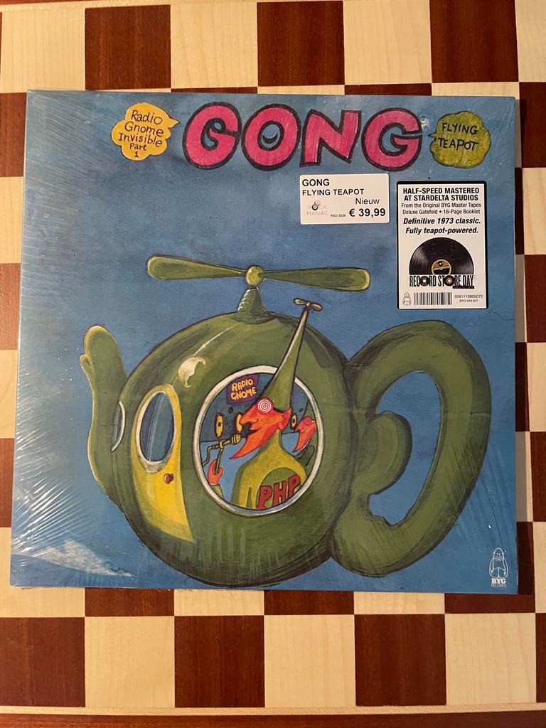 Gong - Flying Teapot (LP, Half-Speed Mastered, RSD 2026), Cd's en Dvd's, Vinyl | Rock, Progressive, Geseald, Ophalen of Verzenden
