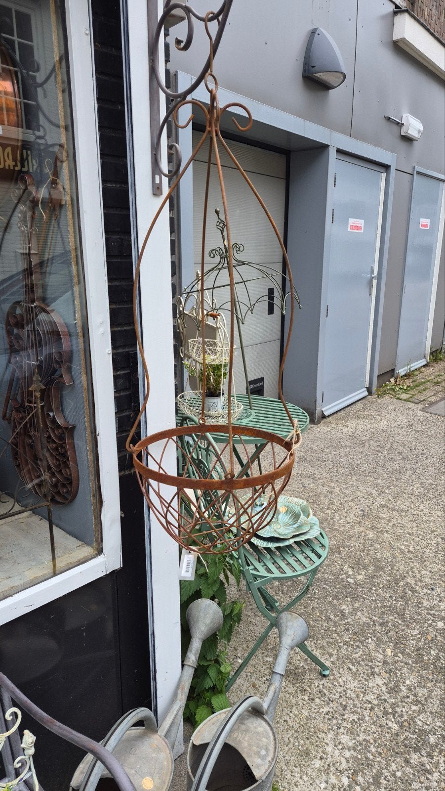 Grote Smeedijzeren Plantenhanger - 103cm Hoog, Ophalen of Verzenden, Nieuw