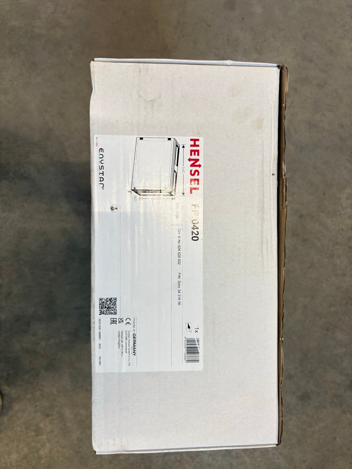 Hensel Enystar FP 0420 Groepenkast - Nieuw in doos, Ophalen of Verzenden, Nieuw, Overige merken, Groepenkast