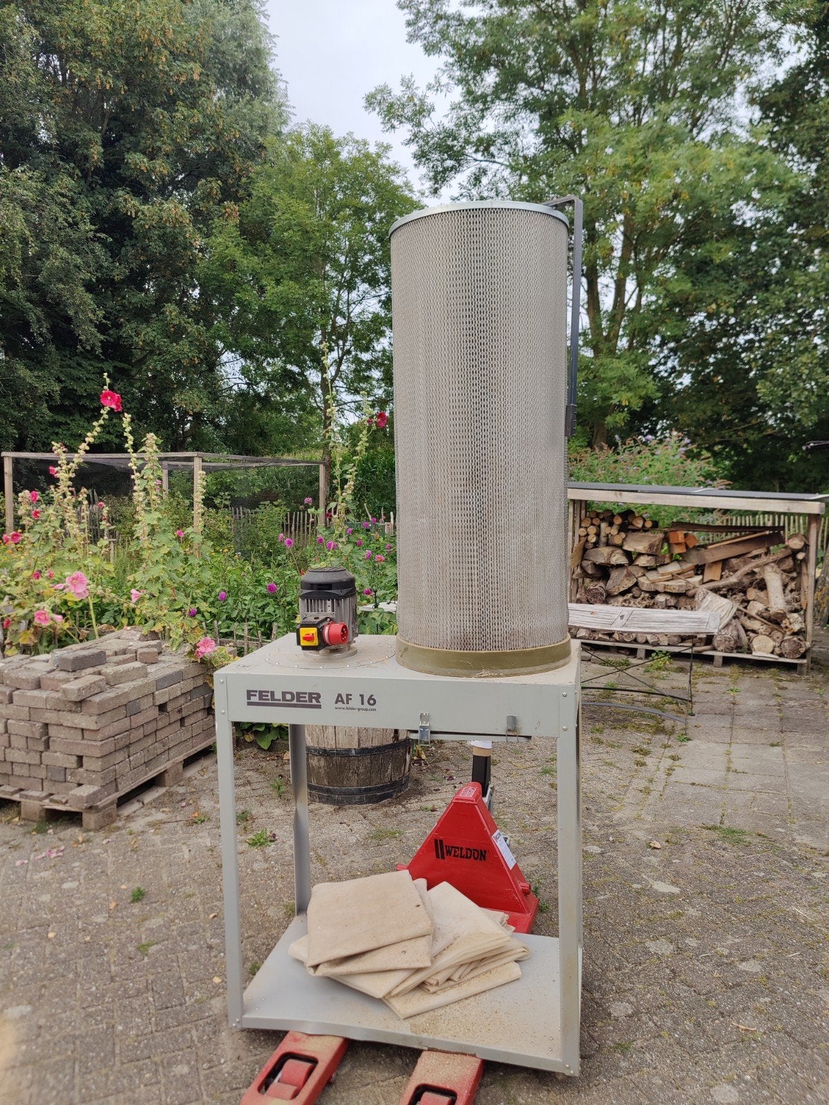 Felder AF16 Houtmot Afzuiging - Krachtige Afzuiger, Ophalen of Verzenden