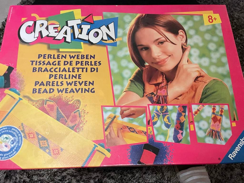 Ravensburger Creation Parels Weven / Bead Weaving Set, Hobby en Vrije tijd, Kralen en Sieraden maken, Ophalen of Verzenden, Zo goed als nieuw