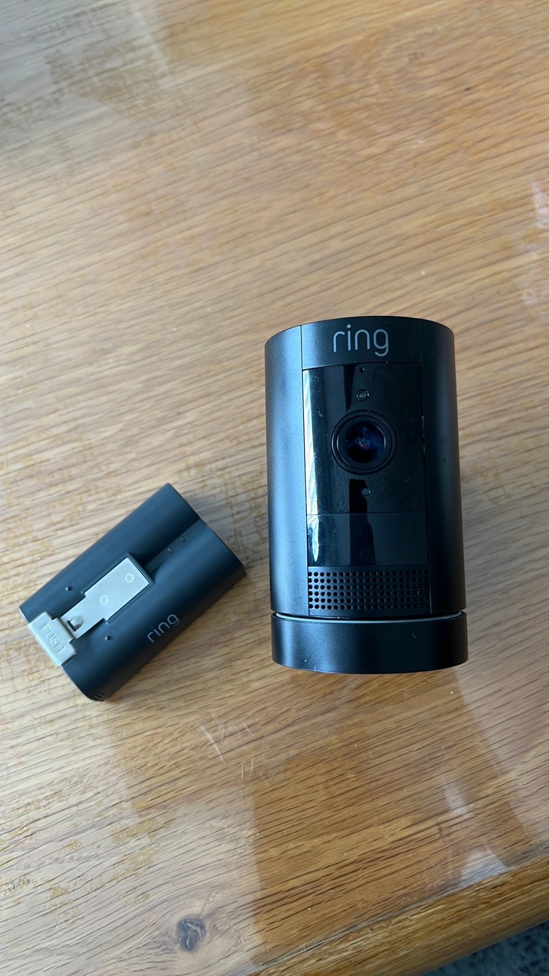 Ring Stick Up Cam, Ophalen of Verzenden, Zo goed als nieuw
