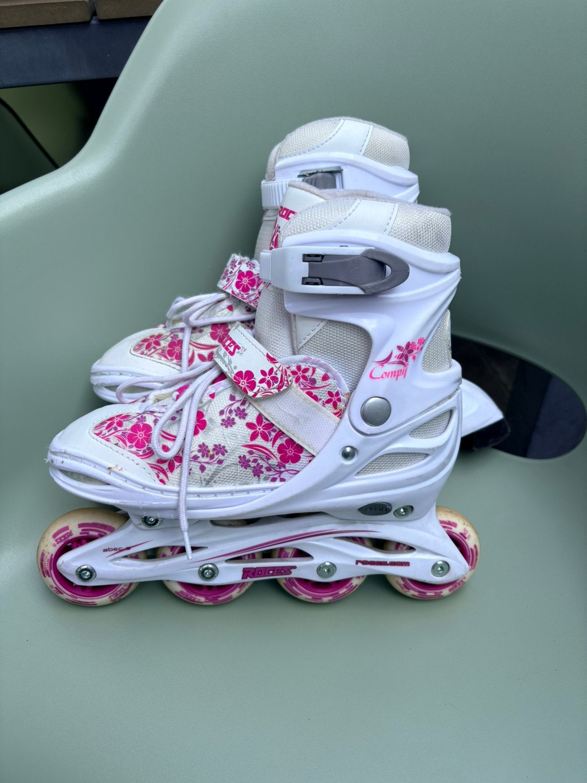 Roces Inlineskates, Kinderen en Baby's, Speelgoed | Buiten | Rolschaatsen, Ophalen, Verstelbaar, Gebruikt, Kinderen