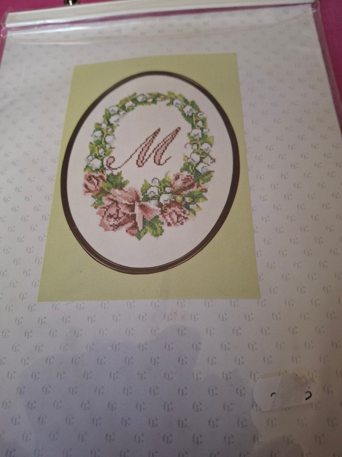 Poëzie letter M, Ophalen of Verzenden, Nieuw, Borduurpakket