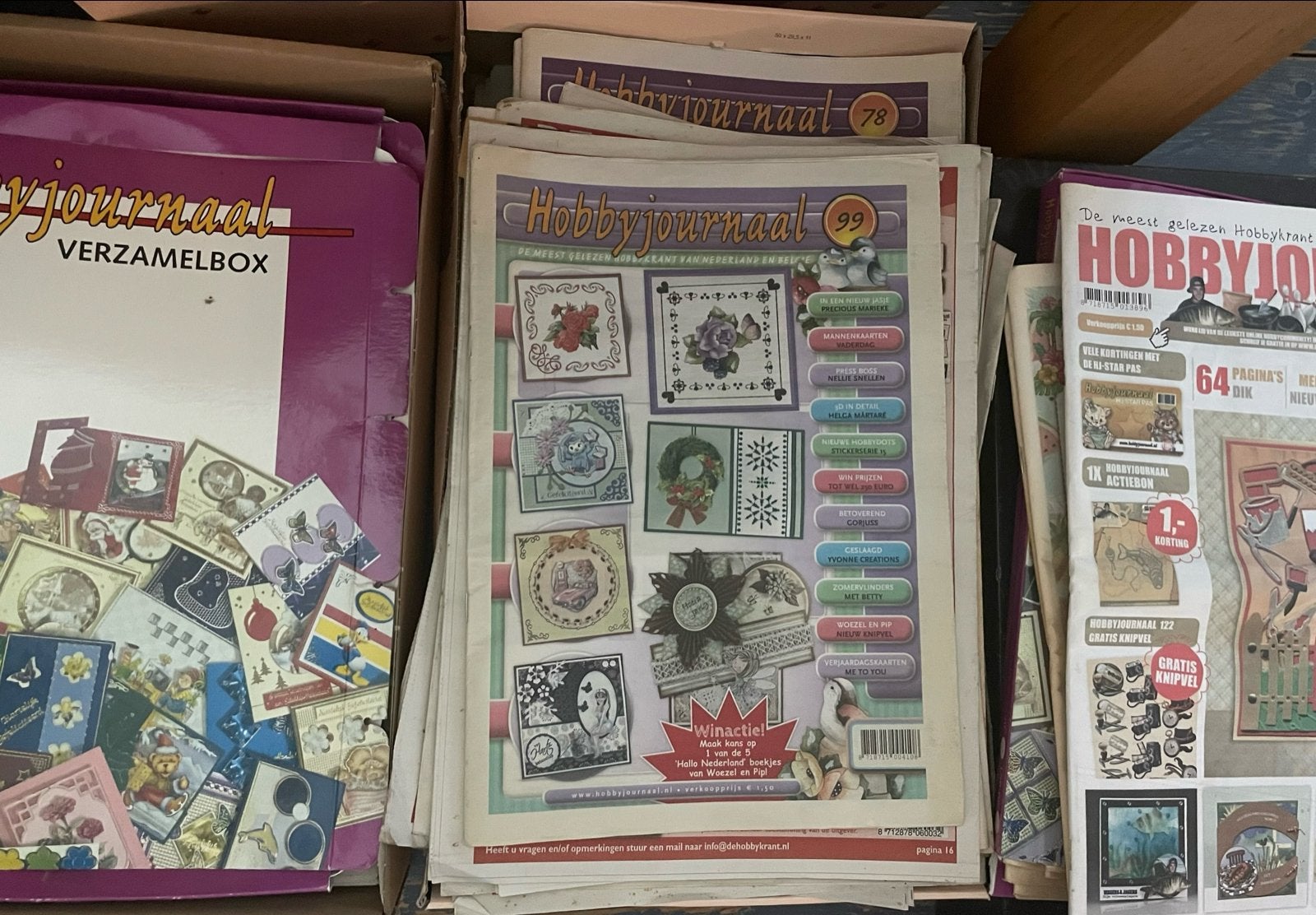 100x Hobbyjournaal Krant - Niet in geknipt!, Ophalen, Gelezen, Krant