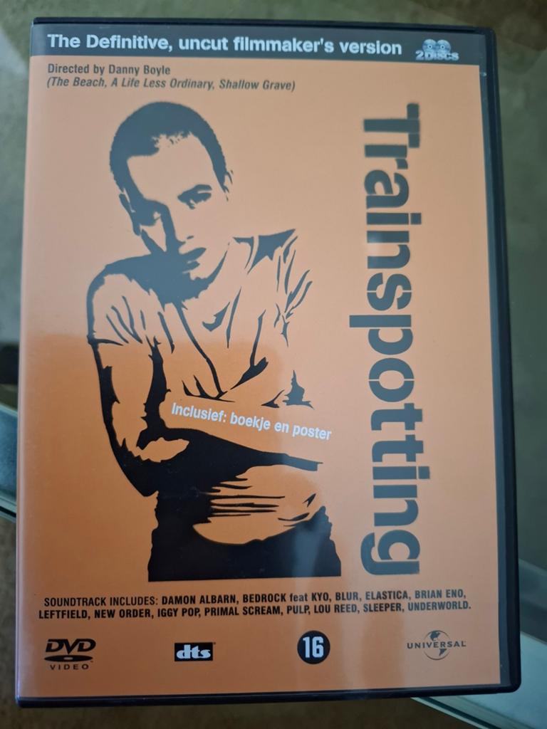 Trainspotting 2 discs, Ophalen of Verzenden, Zo goed als nieuw, Actie en Avontuur, Alle leeftijden