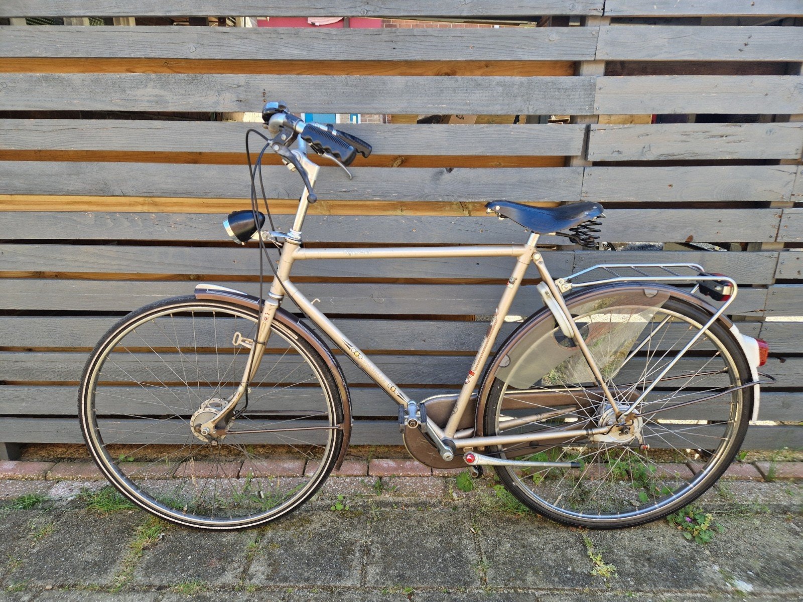 Nette Gazelle Superieur Antieke Herenfiets 56 cm, 55 tot 59 cm, Ophalen