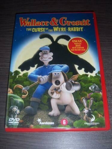Wallace & Gromit en The Curse of in nieuwstaat , Tekenfilm, Verzenden, Amerikaans, Zo goed als nieuw