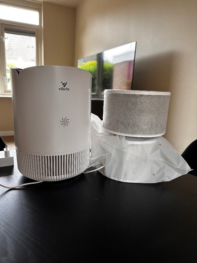 Luchtreiniger Vibrix pureflow 30 + 2 extra filters, Ophalen, Zo goed als nieuw, Luchtreiniger