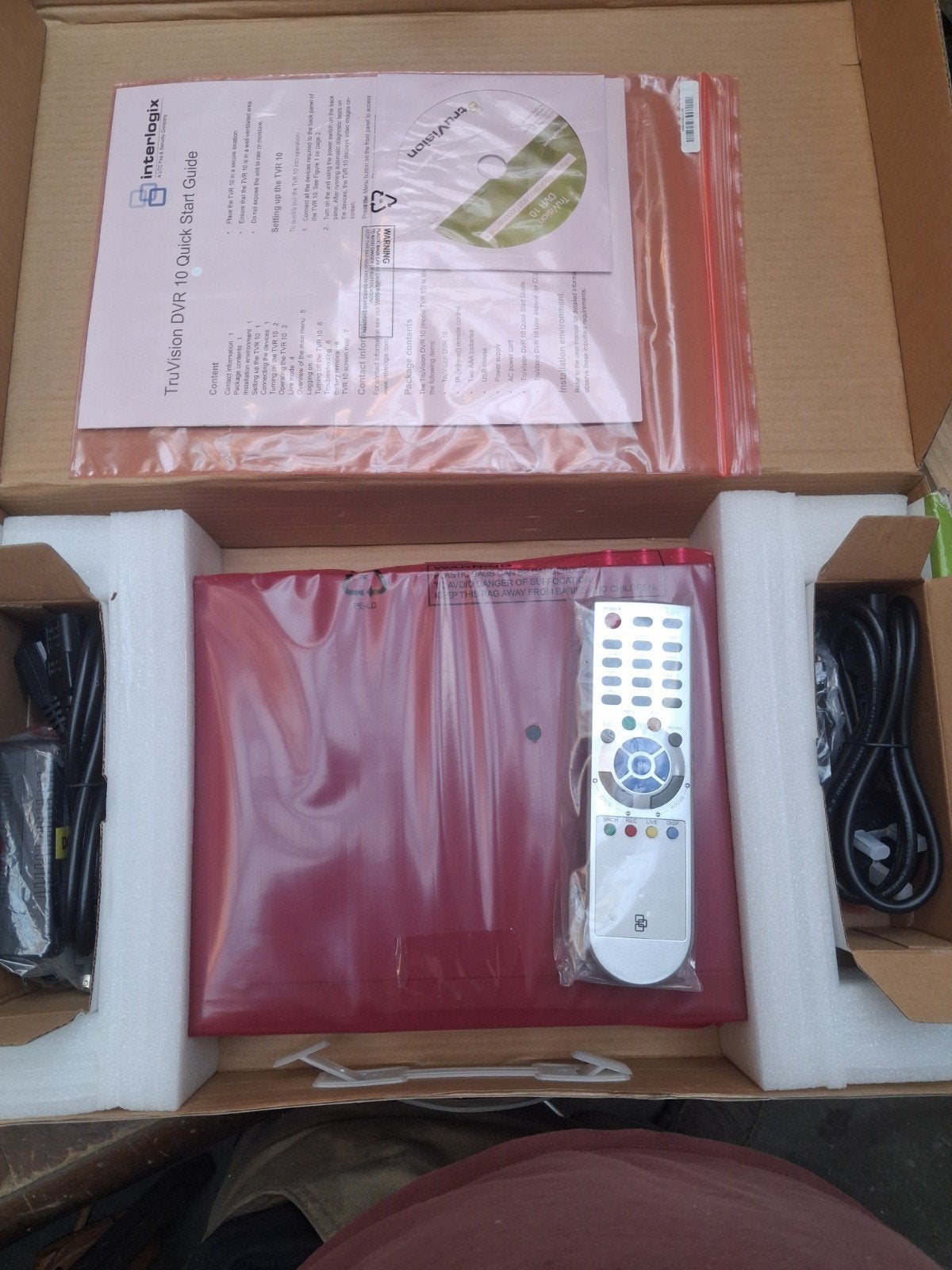 TruVision DVR 10 - 4-kanaals H.264 Digitale Video Recorder, Ophalen of Verzenden, Nieuw